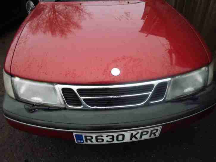 1997 SAAB 900 SE RED