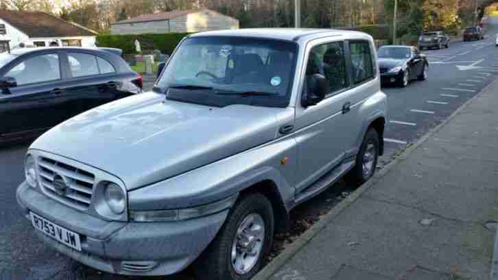 Ssangyong KORANDO. Ssangyong car from United Kingdom