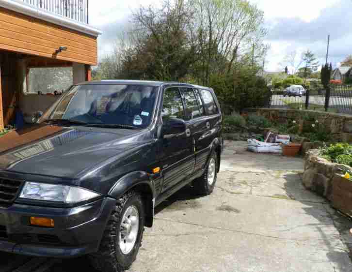 Ssangyong MUSSO. Ssangyong car from United Kingdom