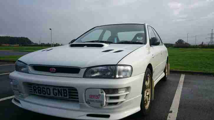 1997 SUBARU IMPREZA STI WHITE