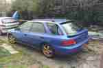 1997 IMPREZA TURBO 2000 AWD BLUE