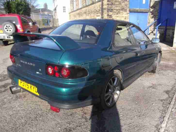 1997 SUBARU IMPREZA TURBO 2000 AWD GREEN