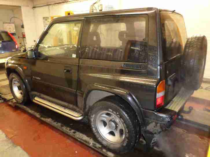 1997 SUZUKI VITARA JLX SE 16V AUTO BLACK spares or repairs