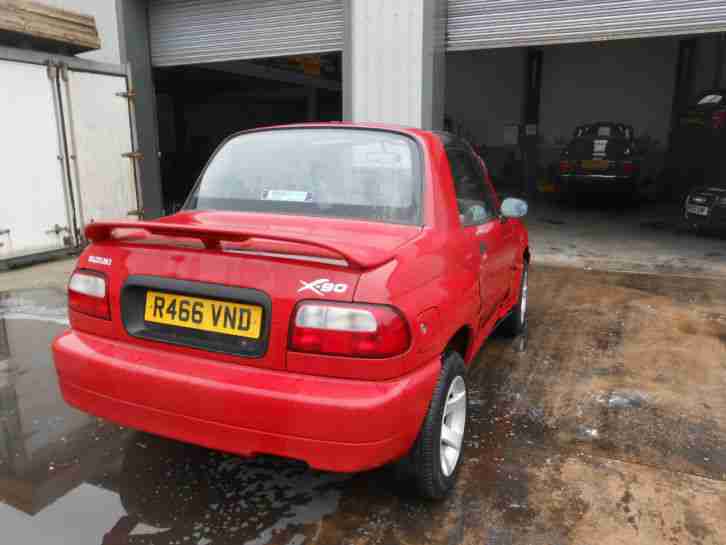 1997 SUZUKI X-90 2WD RED===MUST SELL THIS WEEK=====SPACE NEEDED