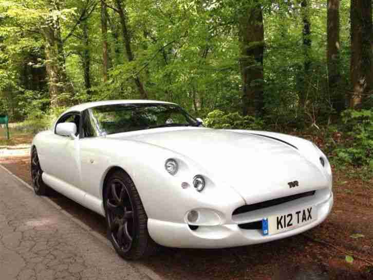1997 TVR CERBERA PEARL WHITE, grab yourself a great car at a low price