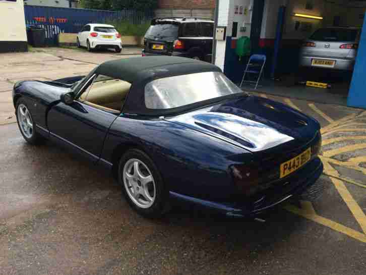 1997 TVR CHIMAERA DEEP METTALIC BLUE THOUSANDS SPENT FUTURE CLASSIC INVESTMENT