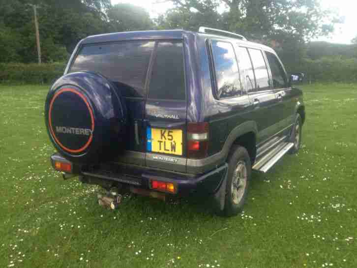 1997 VAUXHALL MONTEREY LTD 3.2 V6 AUTO BLUE