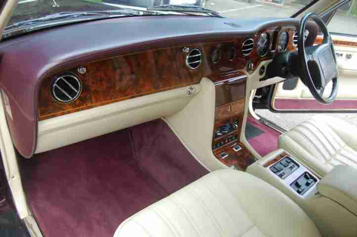 1997 model P Rolls Royce Silver Dawn in Wildberry