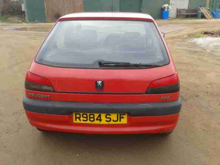 1998 1.9 Red Diesel Peugot 306