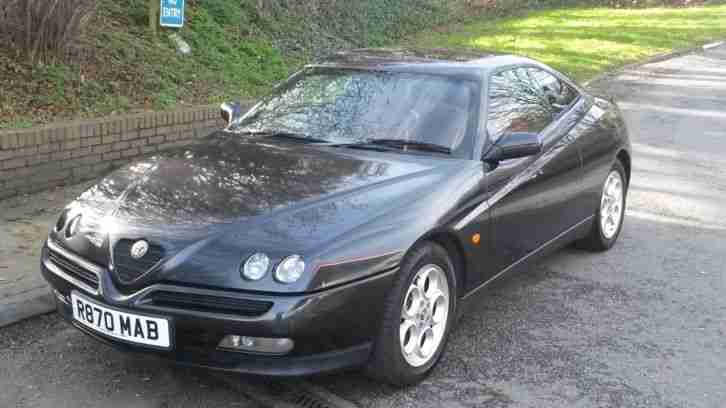 1998 ALFA ROMEO GTV T SPARK Lusso 16V BLACK 2 Owners Red Leather