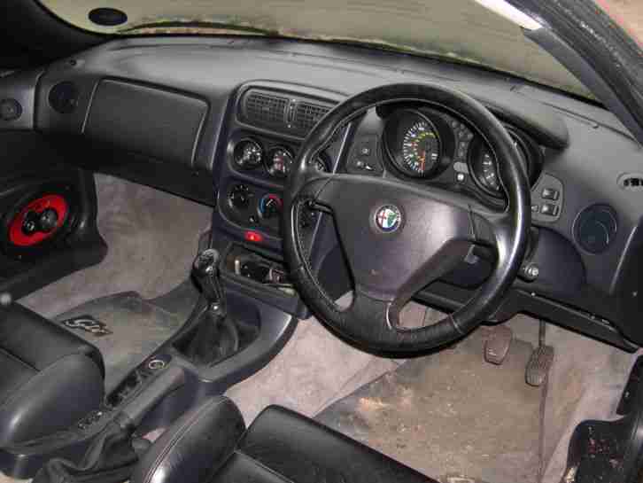 1998 ALFA ROMEO GTV TWIN SPARK 16v RED WITH BLACK LEATHER BREAKING FOR SPARES