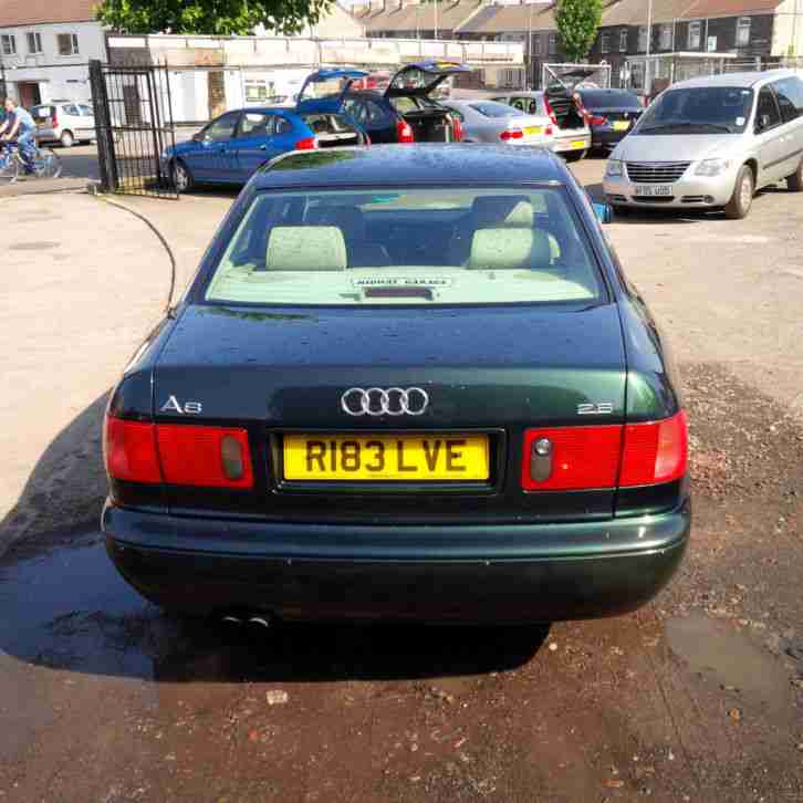 1998 AUDI A8 2.8 AUTO NO EXPENSE SPARED THIS CAR HAS BEEN CHERRISHED MUST BE SEE