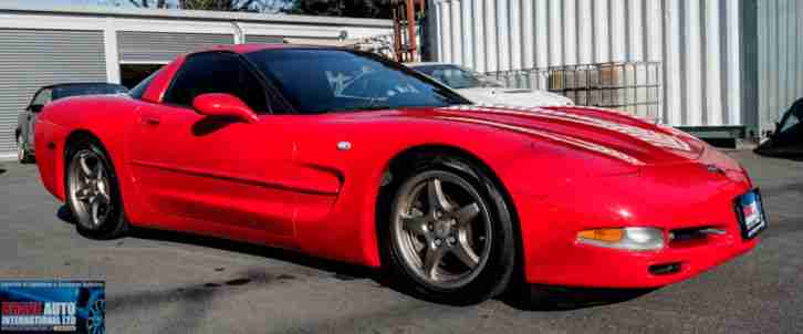 1998 CHEVROLET CORVETTE C5 5.7 LS1 TARGA AUTO COUPE TORCH RED