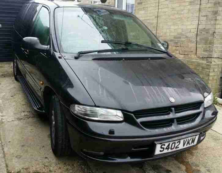 1998 CHRYSLER GRAND VOYAGER LX AUTO 3.3 LPG BLACK LONG MOT SERVICE HISTORY