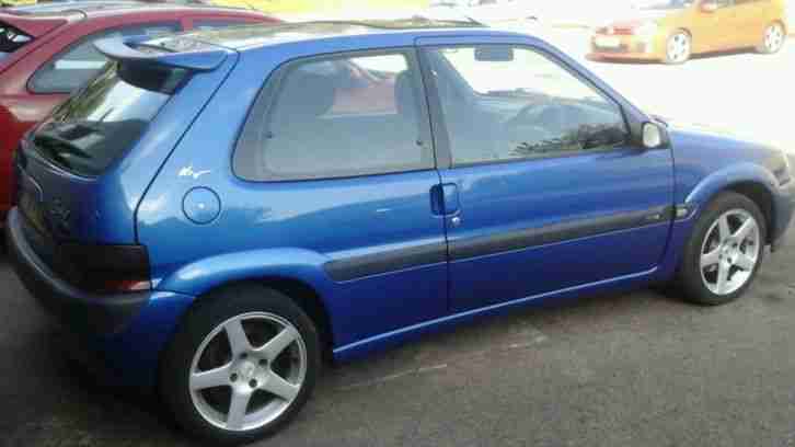 1998 CITROEN SAXO VTS BLUE