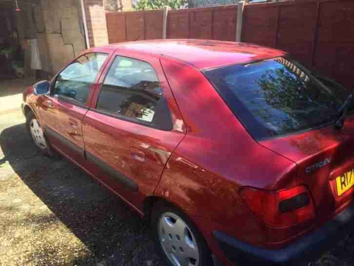 1998 CITROEN XSARA EXCLUSIVE AUTO RED