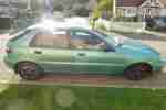 1998 LANOS SX AUTO 5DR GREEN 86K PSH