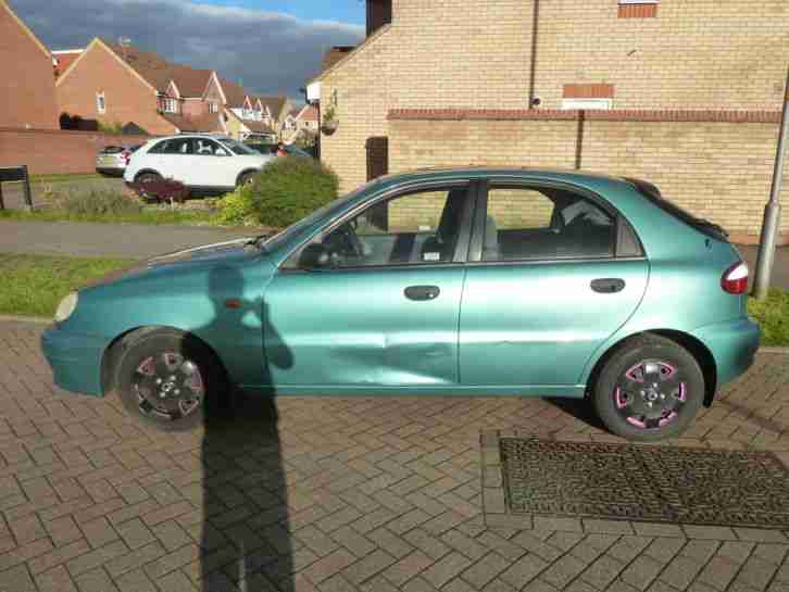 1998 DAEWOO LANOS SX AUTO 5DR GREEN 86K PSH