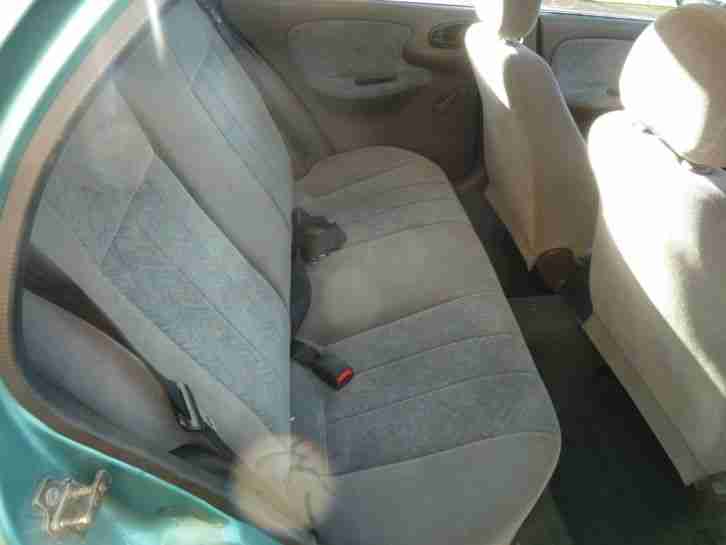 1998 DAEWOO LANOS SX AUTO 5DR GREEN 86K PSH