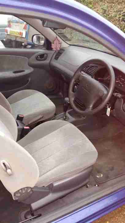 1998 DAEWOO LANOS SX BLUE - FOR SPARES OR REPAIR
