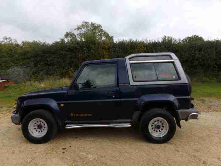 1998 DAIHATSU FOURTRAK IND TDL SE BLUE