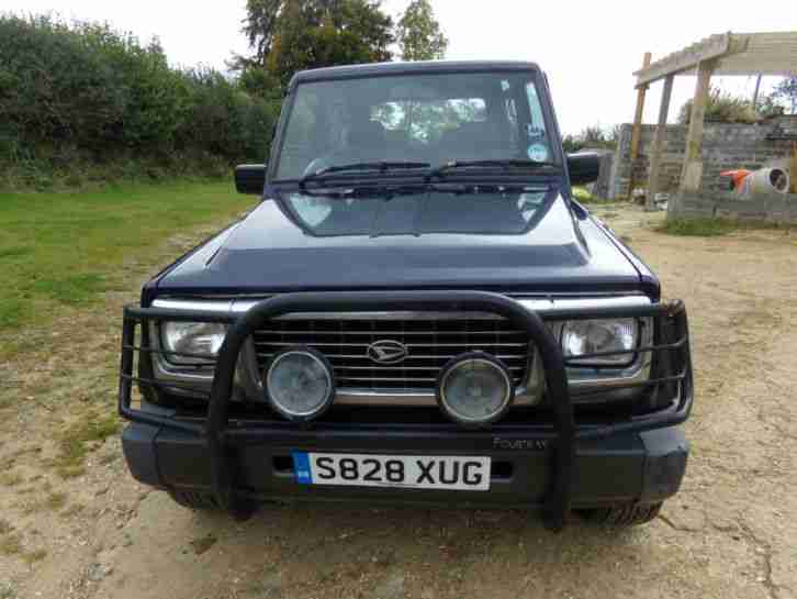 1998 DAIHATSU FOURTRAK IND TDL SE BLUE