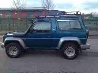 1998 DAIHATSU FOURTRAK INDEPENDENT TDX BLUE