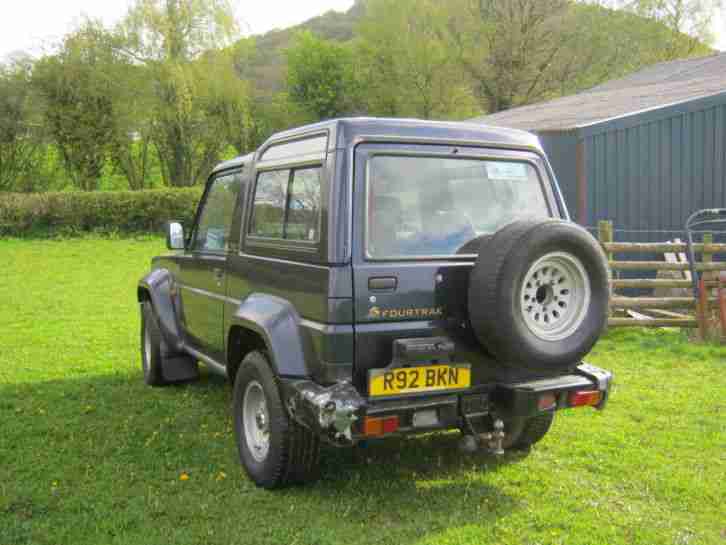 1998 DAIHATSU FOURTRAK INDEPENDENT TDX BLUE