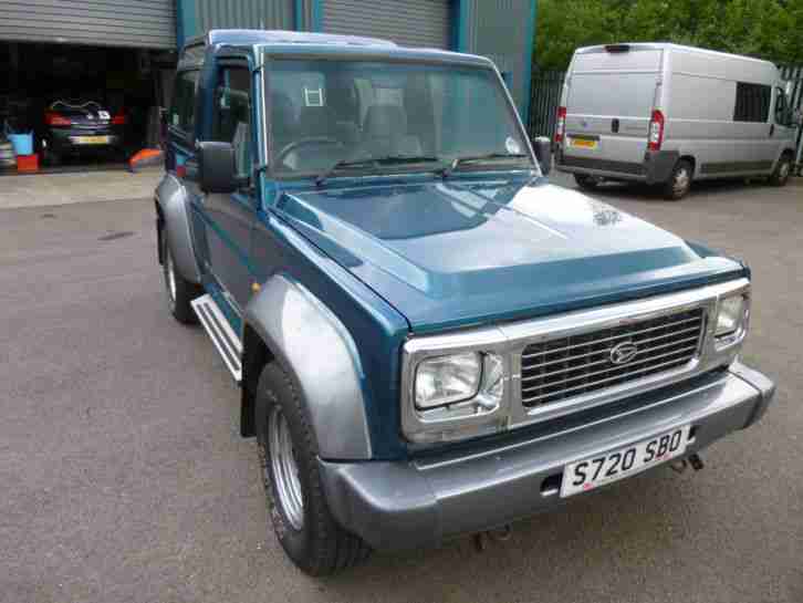 1998 DAIHATSU FOURTRAK INDEPENDENT TDX BLUE