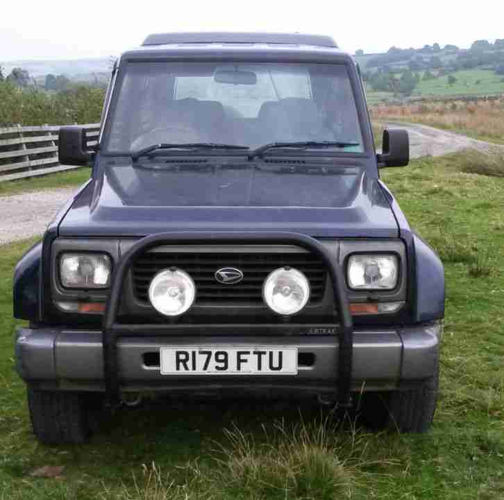 1998 DAIHATSU FOURTRAK INDEPENDENT TDX BLUE