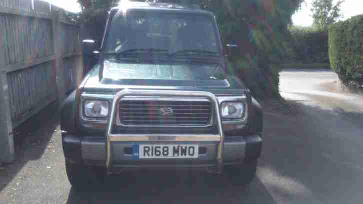 1998 DAIHATSU FOURTRAK INDEPENDENT TDX GREEN