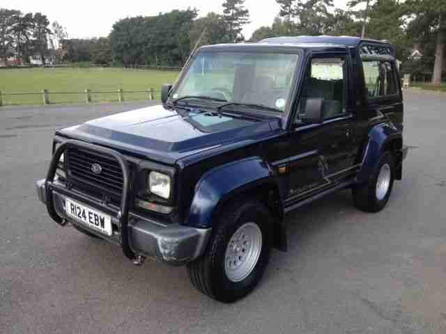 1998 DAIHATSU FOURTRAK ROCKY INDEPENDENT 2.8 TDX BLUE MANUAL