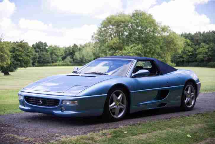 1998 F355 SPIDER manual 49km blue on