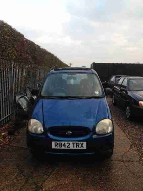 1998 HYUNDAI ATOZ+ AUTO BLUE