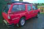 1998 KB RED 2.8 TURBO DIESEL 4X4 TRUCK