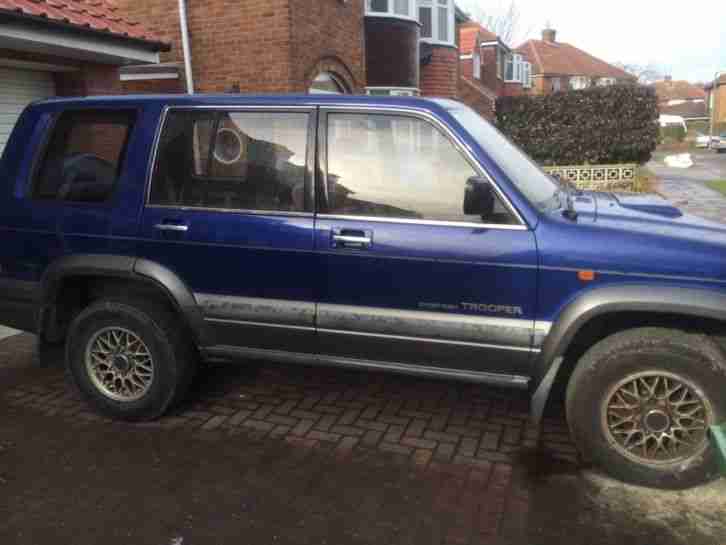 1998 ISUZU TROOPER CITATION DT LWB BLUE/GREY 72k DRIVES GREAT