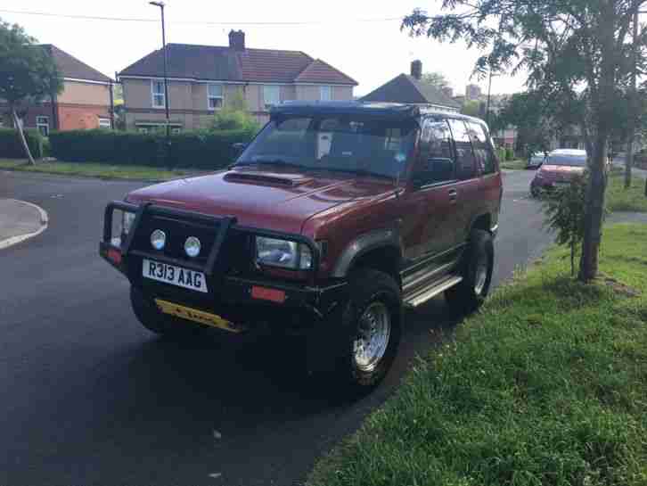 1998 TROOPER CITATION SWB MAROON GREY