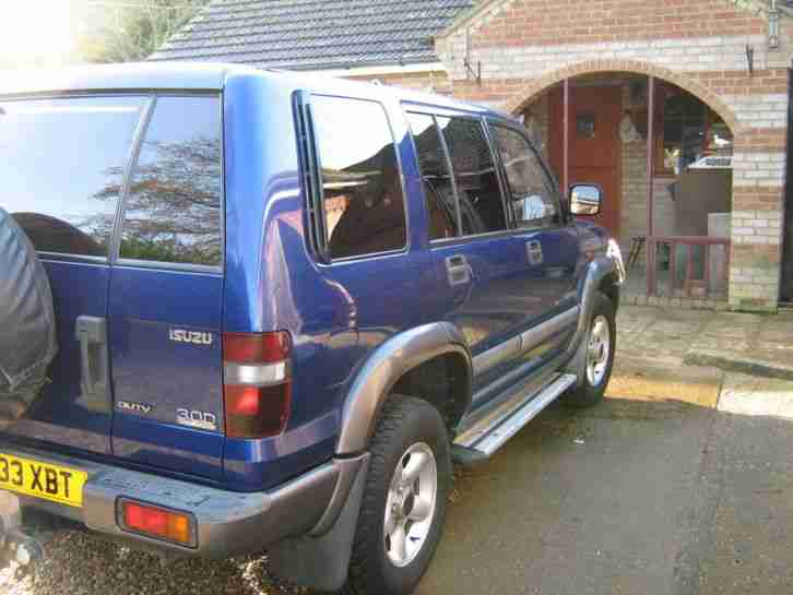 1998 ISUZU TROOPER DT LWB BLUE