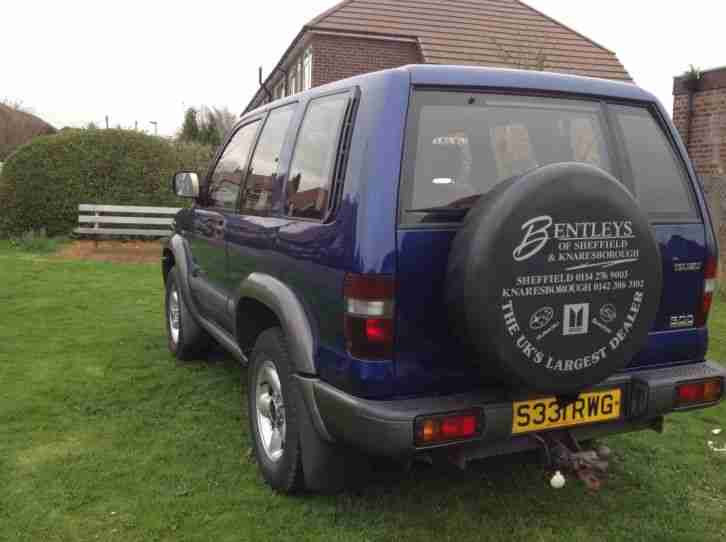 1998 ISUZU TROOPER DUTY DT SWB BLUE