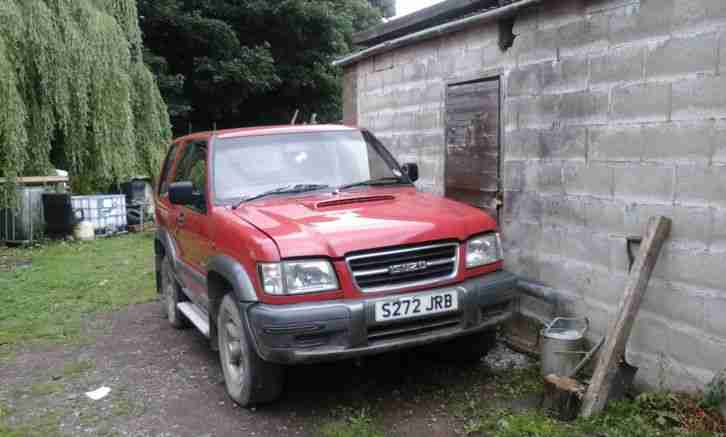 1998 ISUZU TROOPER DUTY DT SWB RED
