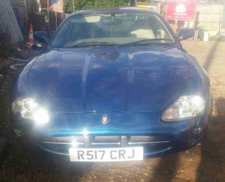 1998 JAGUAR XK8 COUPE AUTO BLUE SPARES OR REPAIRS