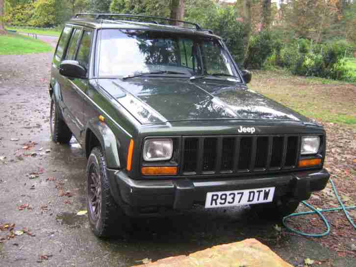 1998 JEEP CHEROKEE LIMITED A GREEN LPG coverted and registered