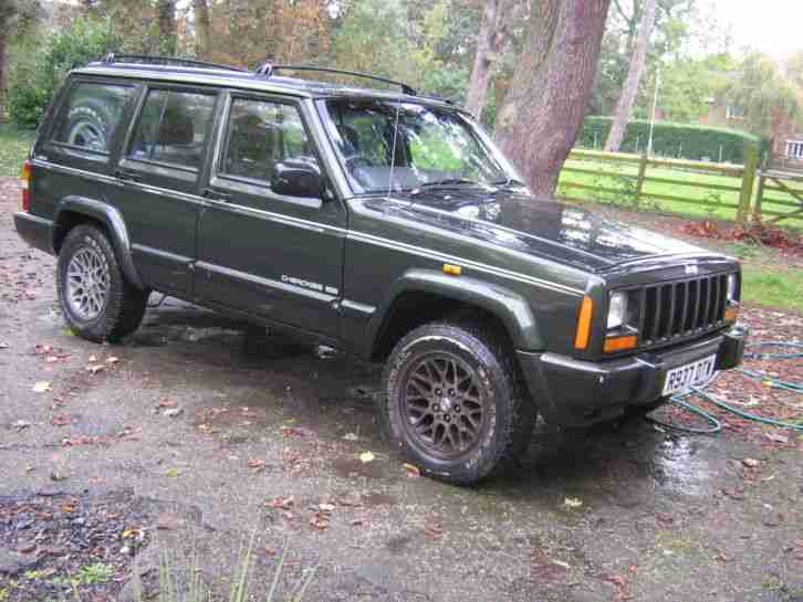 1998 JEEP CHEROKEE LIMITED A GREEN LPG coverted and registered