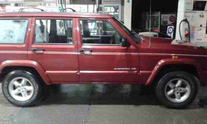 1998 CHEROKEE LIMITED A RED LPG VERY