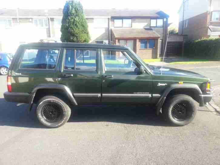 1998 JEEP CHEROKEE SPORT GREEN