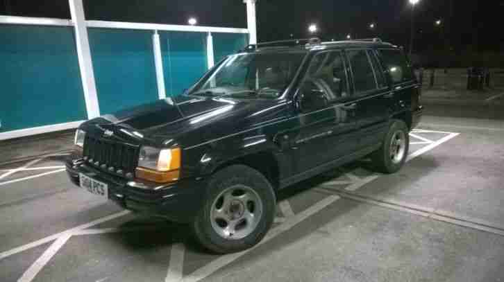 1998 JEEP GRAND CHEROKEE ORVIS A BLACK short test 2.5 Diesel great project