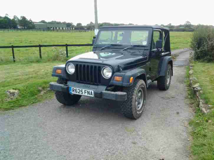 1998 WRANGLER 4.0 SPORT BLACK