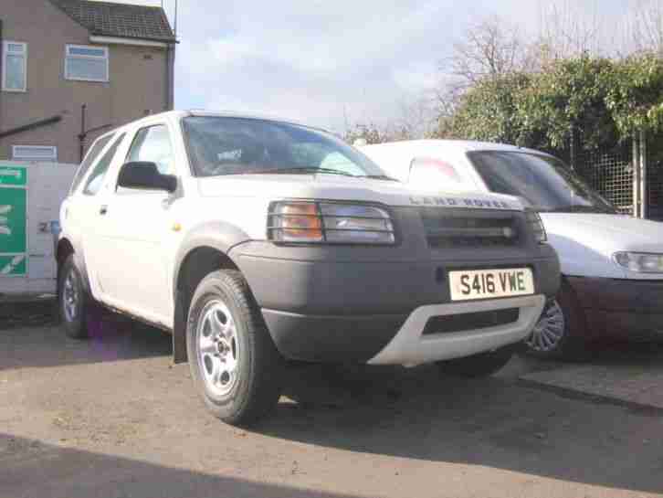 1998 LAND ROVER FREELANDER WHITE