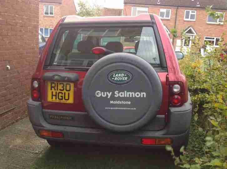 1998 LAND ROVER FREELANDER XEI S-WAGON RED