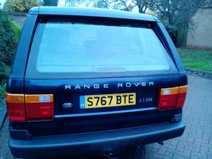 1998 LAND ROVER RANGEROVER 2.5 DSE BLUE